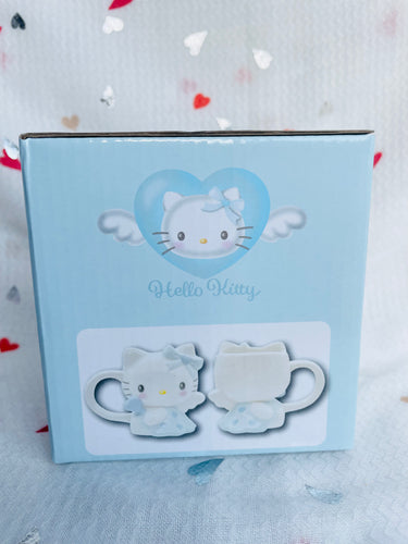 Sanrio Hello Kitty Angel Baby Blue Shaped Mug Sanrio